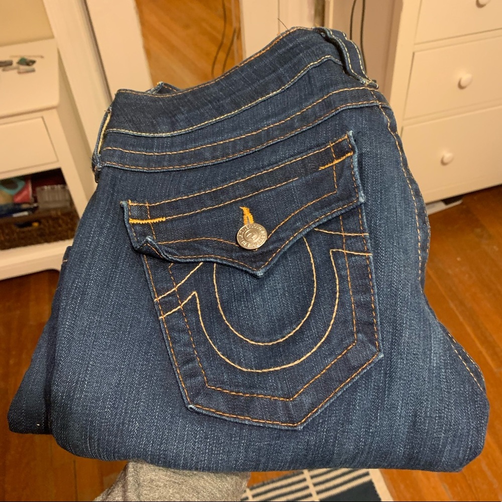 True Religion Straight Leg Jeans (29)